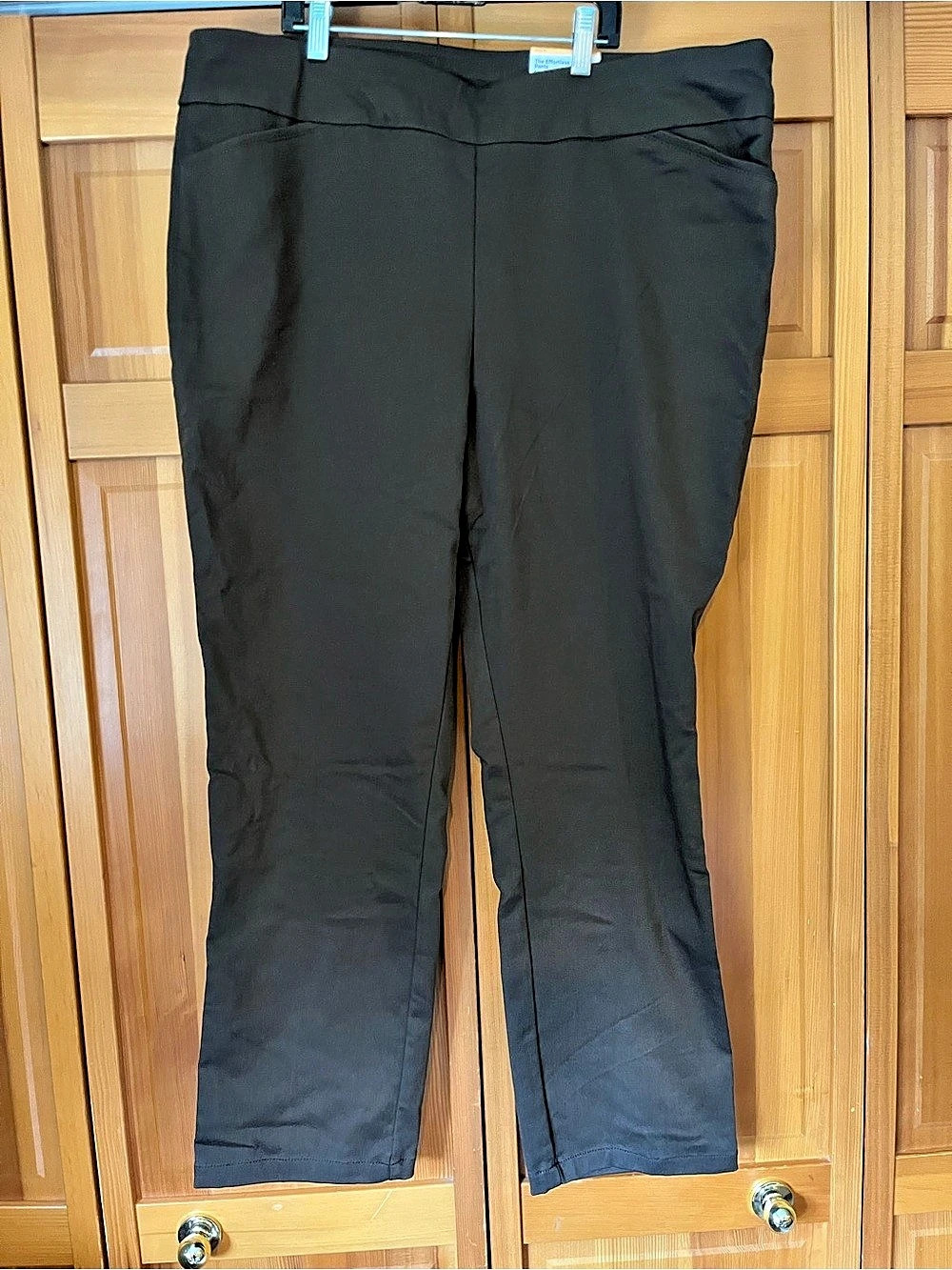 Croft & Barrow The Effortless Stretch Pants Straight 28 Inch Inseam Straight